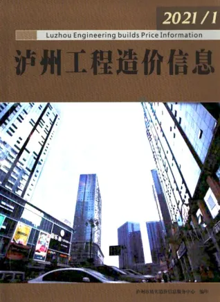 泸州市2021年1期造价信息结构分析首图
