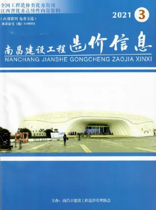 南昌市造价信息2021年3期内容背书首图(工程造价管理手册)