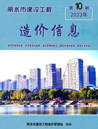 丽水市2023年10月造价信息结构分析首图