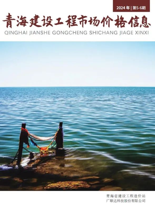 青海2024年6月市场价工程材料价期刊扫描件pdf 青海2024年6月市场价工程材料价