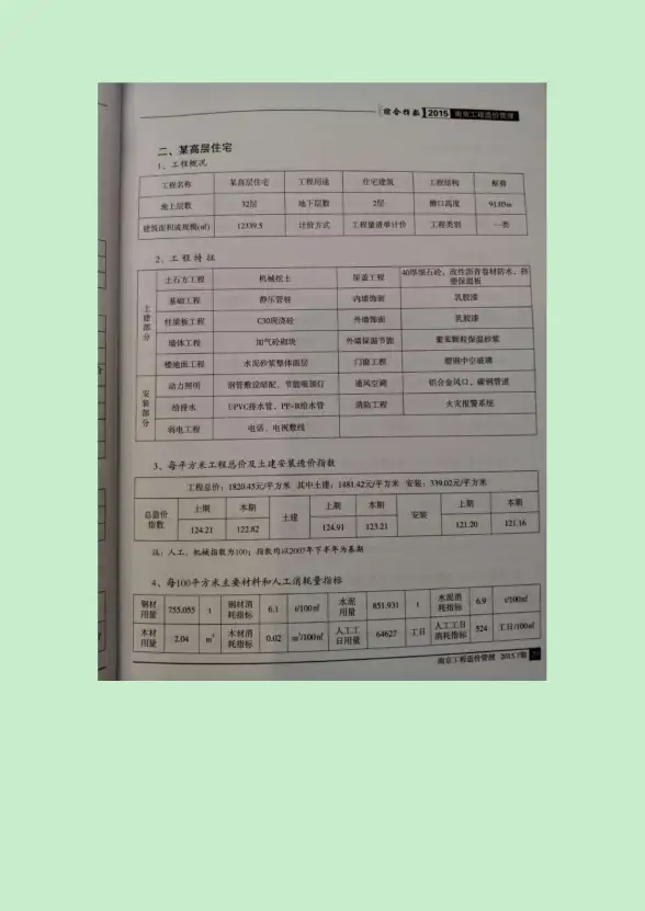 南京市2015年7月建筑造价信息