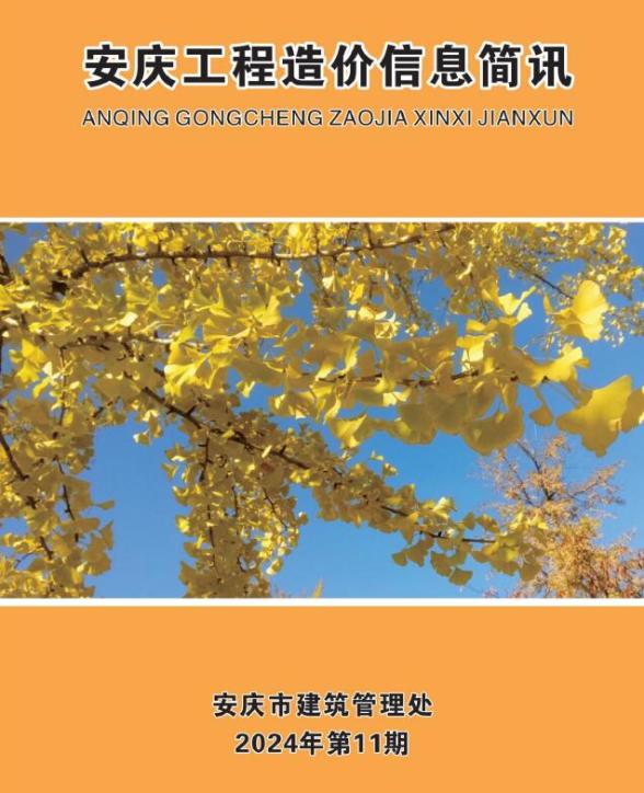 安庆市2024年11月信息价