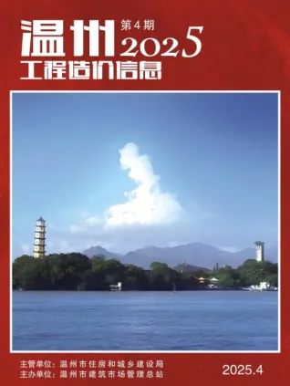 温州市2025年4月造价信息简介首图(工程价格参考信息)