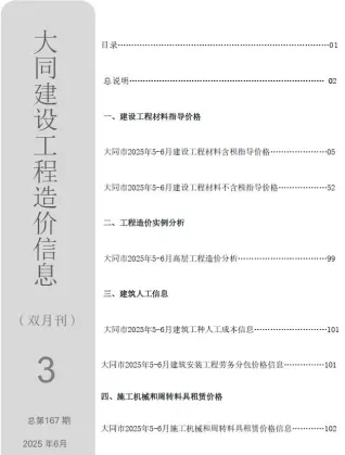 造价信息期刊PDF扫描件电子版
