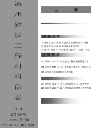 造价信息期刊PDF扫描件电子版