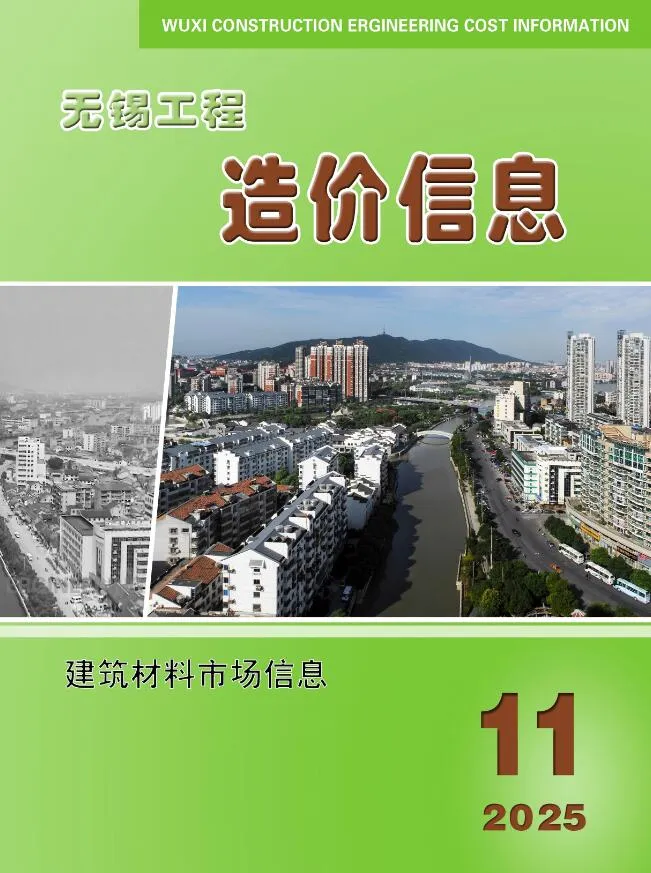 无锡2025年11月厂商报造价信息工程造价信息(市场信息)期刊扫描件pdf 无锡2025年11月厂商报造价信息工程造价信息(市场信息)