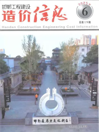 2025年邯郸建设工程造价信息(建材指导价)第一页