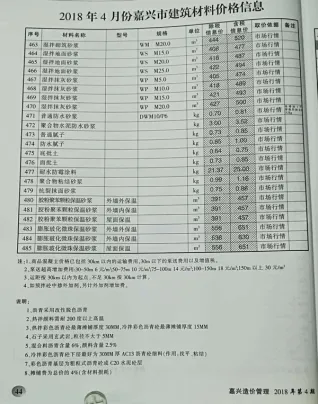 嘉兴市官方电子版造价信息