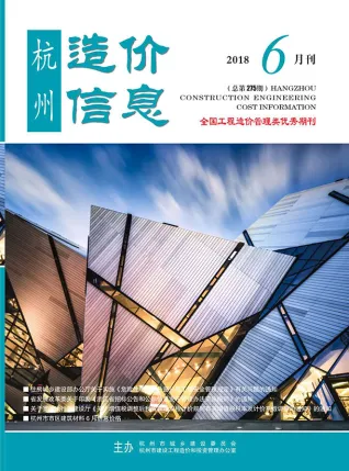 杭州市2018年6期造价信息内容背书首图