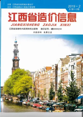 江西省2019年第2期造价信息(建材价格信息)封面