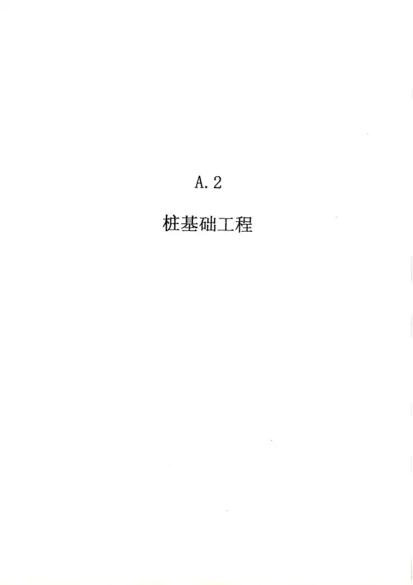 2010广东建筑与装修工程综合（A2桩基础工程）