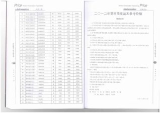 武汉2013年3期造价信息