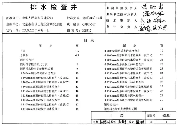 02S515图集（高清）封面