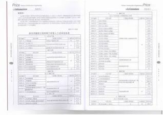 2013年武汉机械设备租赁工程造价信息价第一页